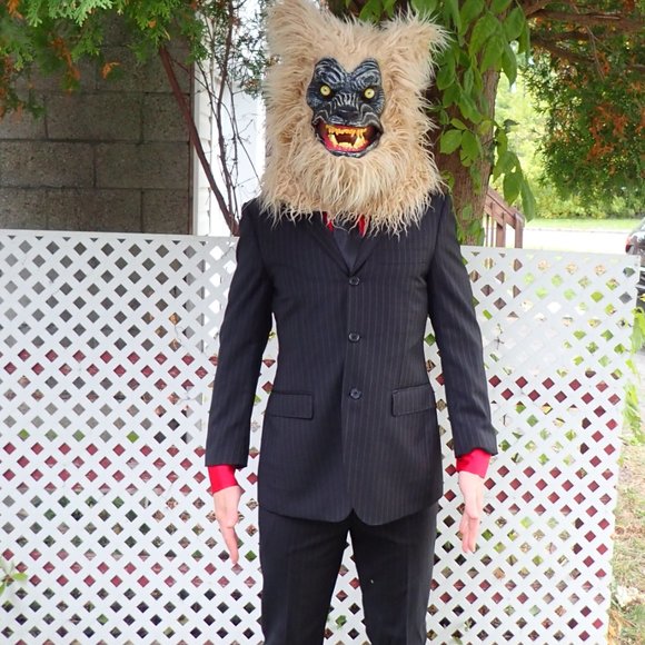 Japanese Pinstripe Suit -  40 R Jacket  Pants 32/30 - Picture 2 of 5